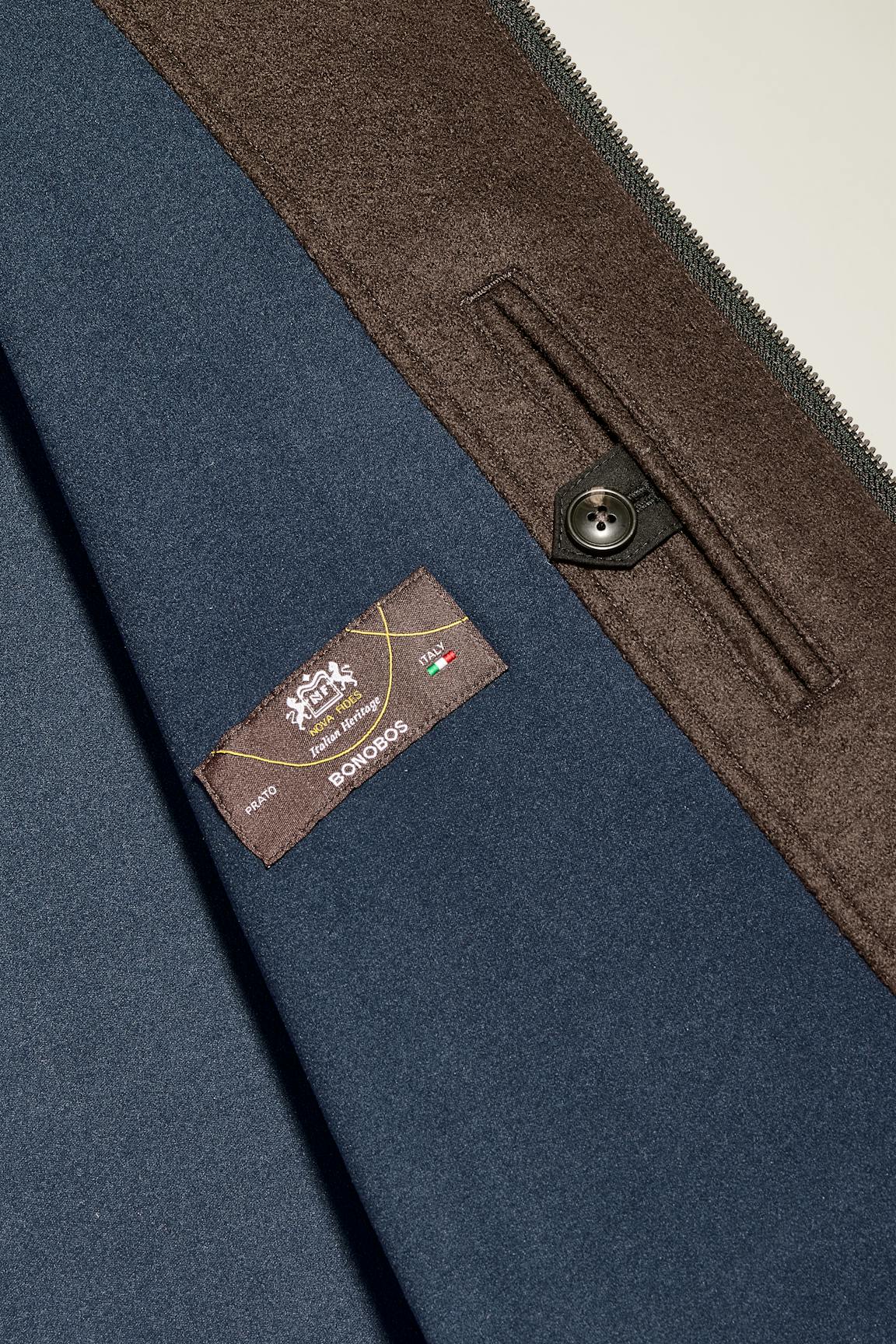 Italian Brushed Wool Deck Jacket / Bonobos For Sale