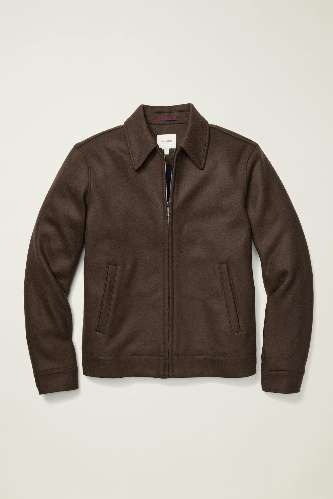 Italian Brushed Wool Deck Jacket / Bonobos For Sale