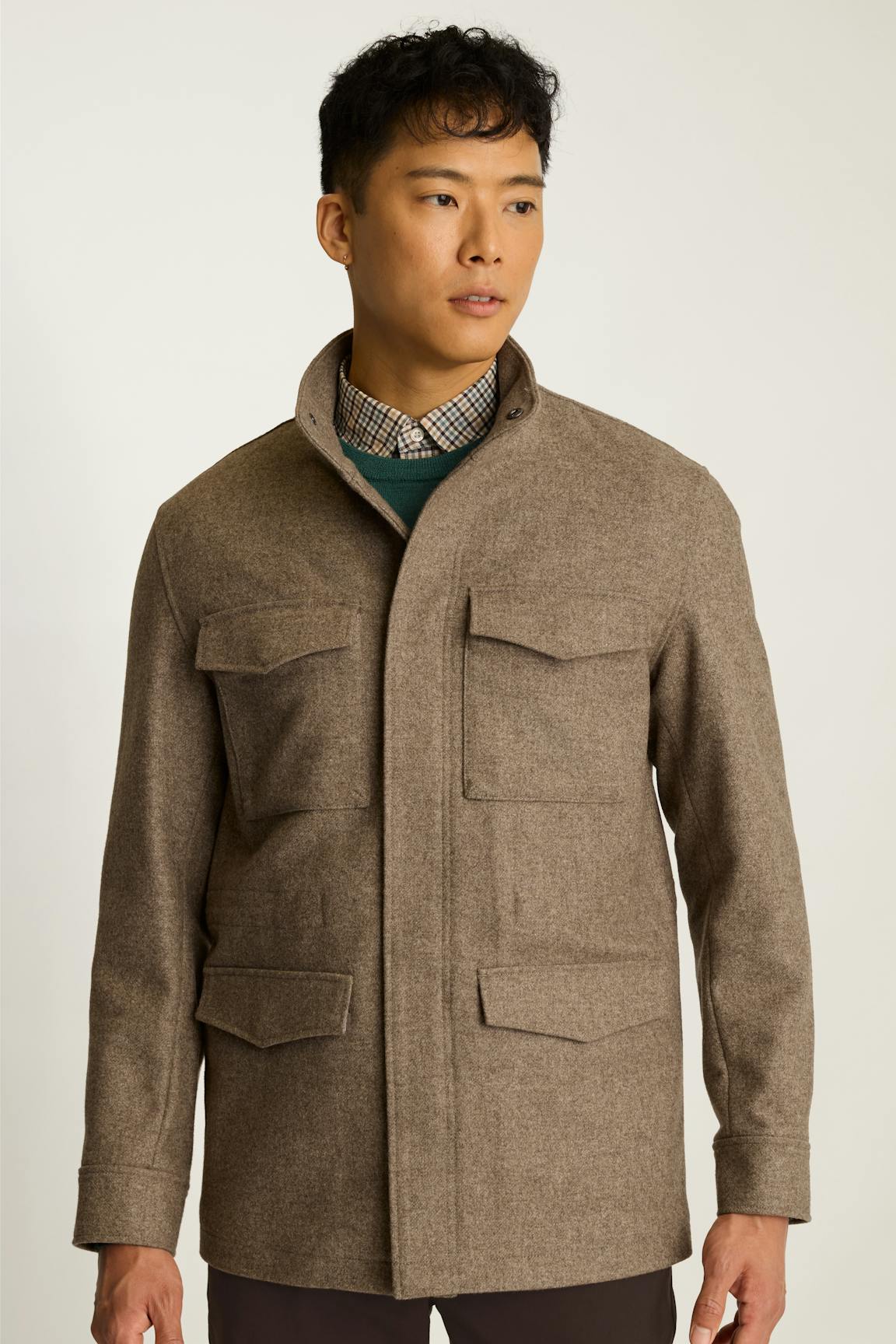 The Italian Wool Four Pocket Field Jacket / Bonobos Discount