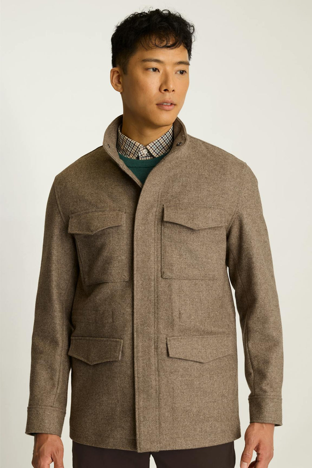 The Italian Wool Four Pocket Field Jacket / Bonobos Discount