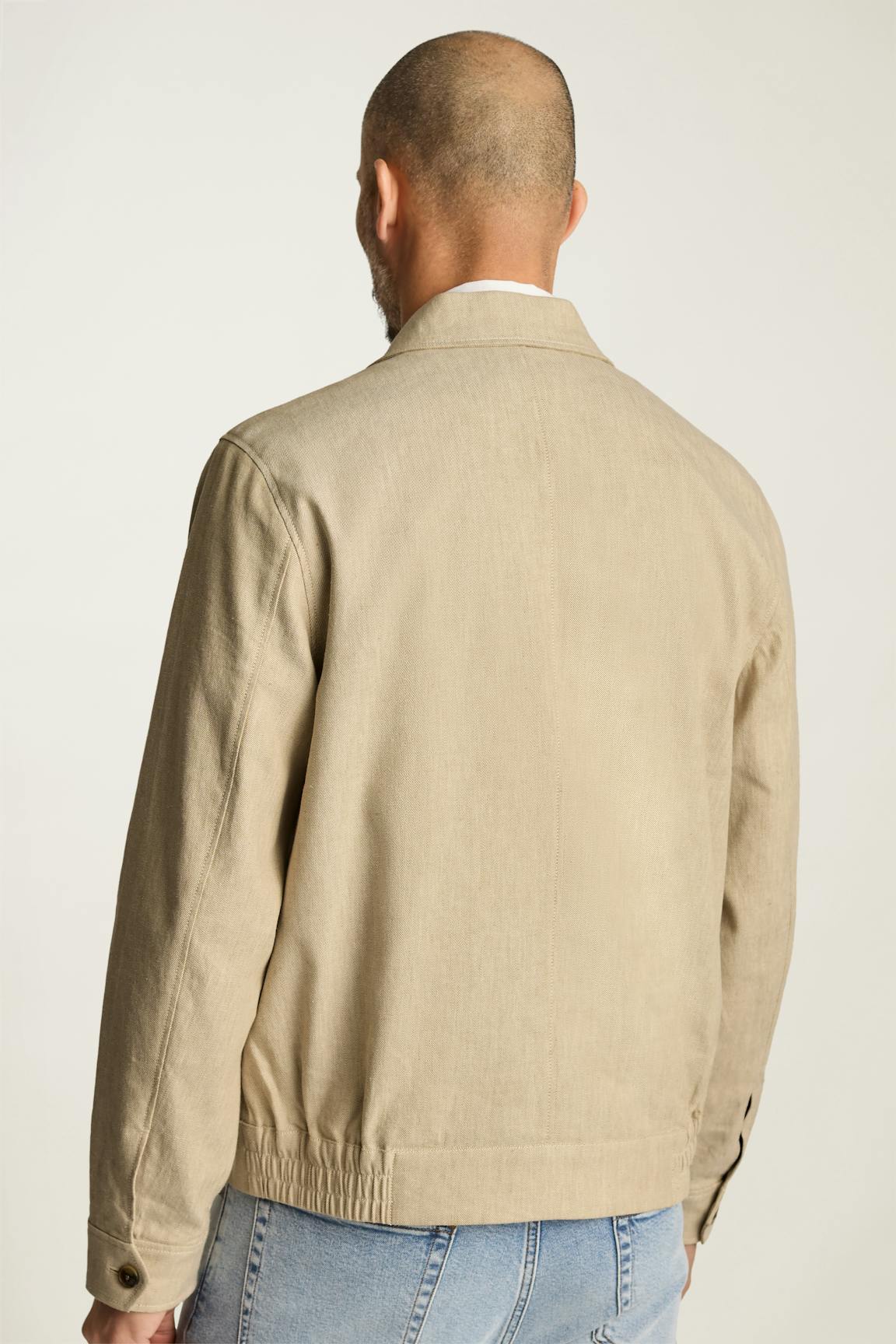 Aviator Linen Cotton Bomber / Bonobos us