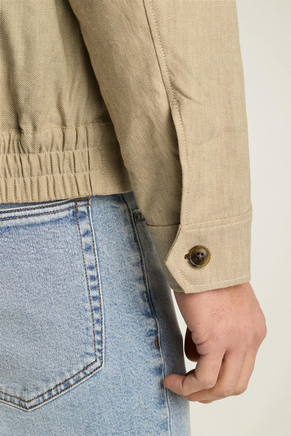 Aviator Linen Cotton Bomber / Bonobos us