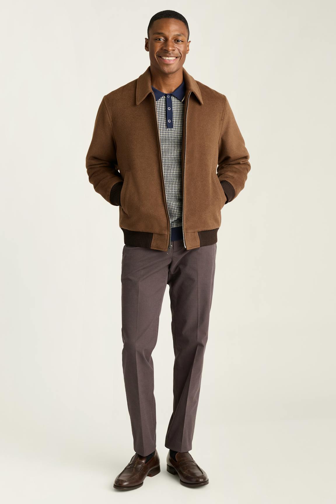 The Italian Wool Bomber / Bonobos On Sale