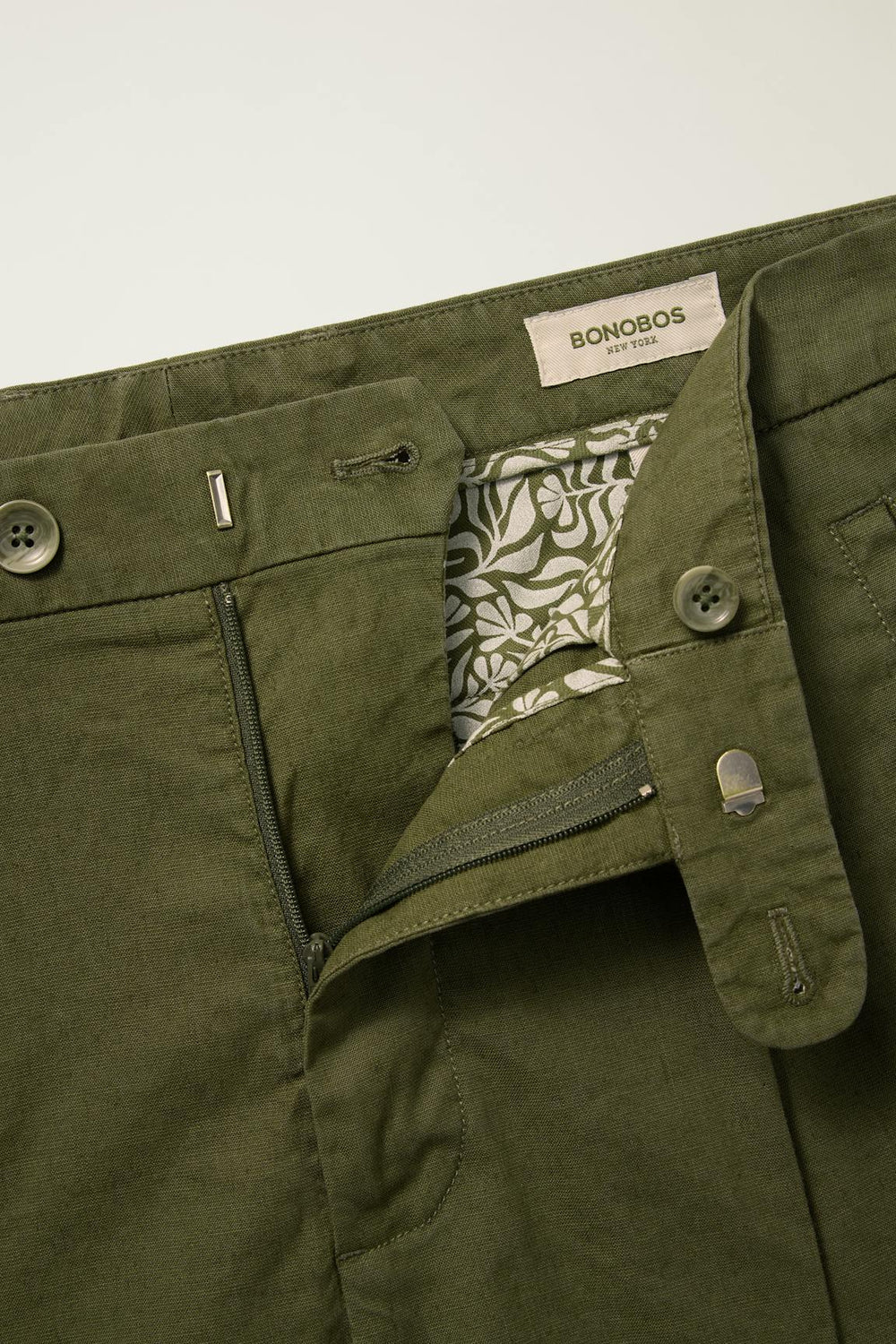 Coastal Linen Short / Bonobos On Sale